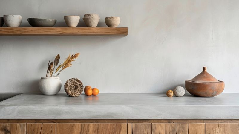 Cement Countertop Pouring in Santa Rosa, CA